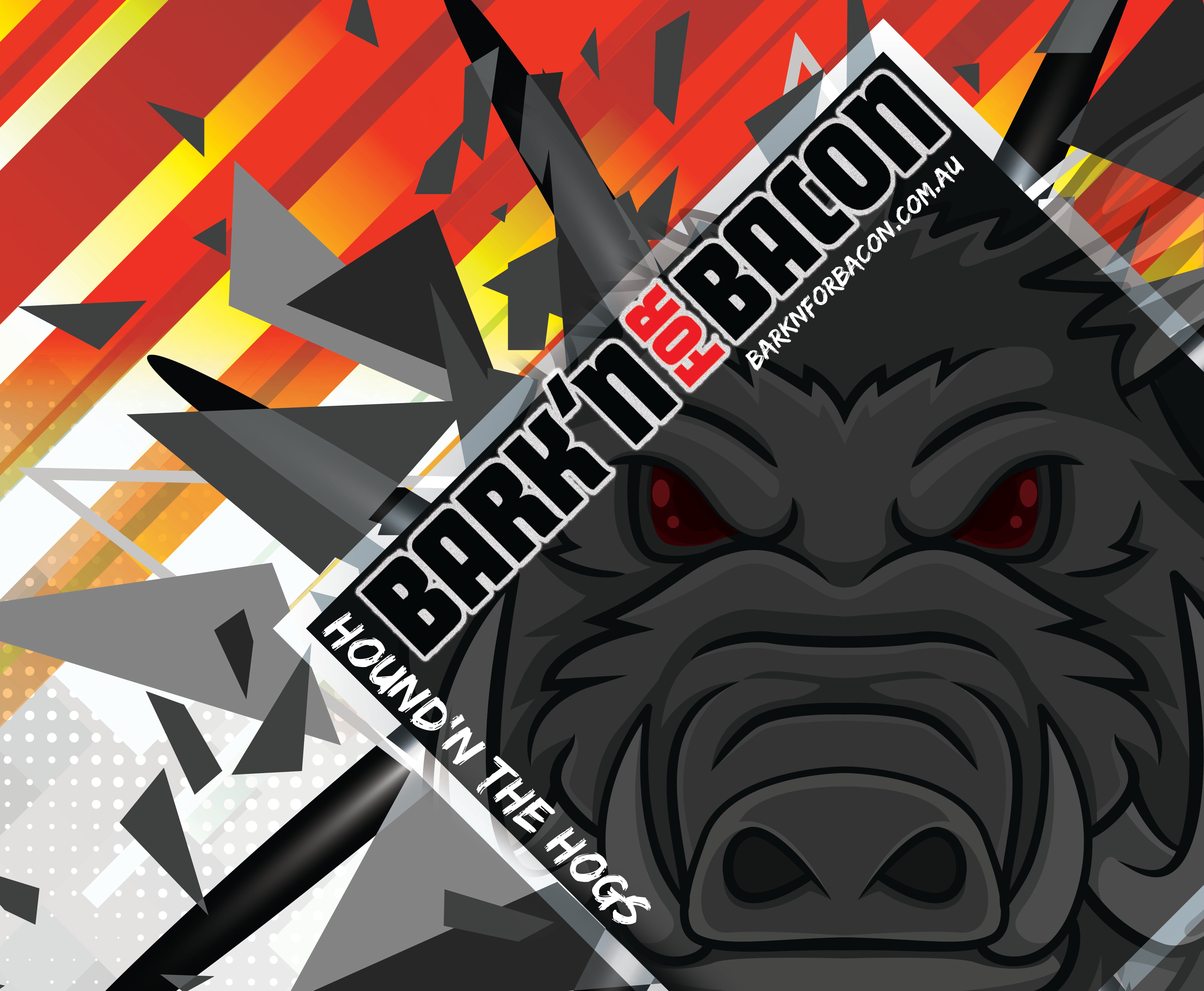 Bark'n For Bacon NEW Gear Bag