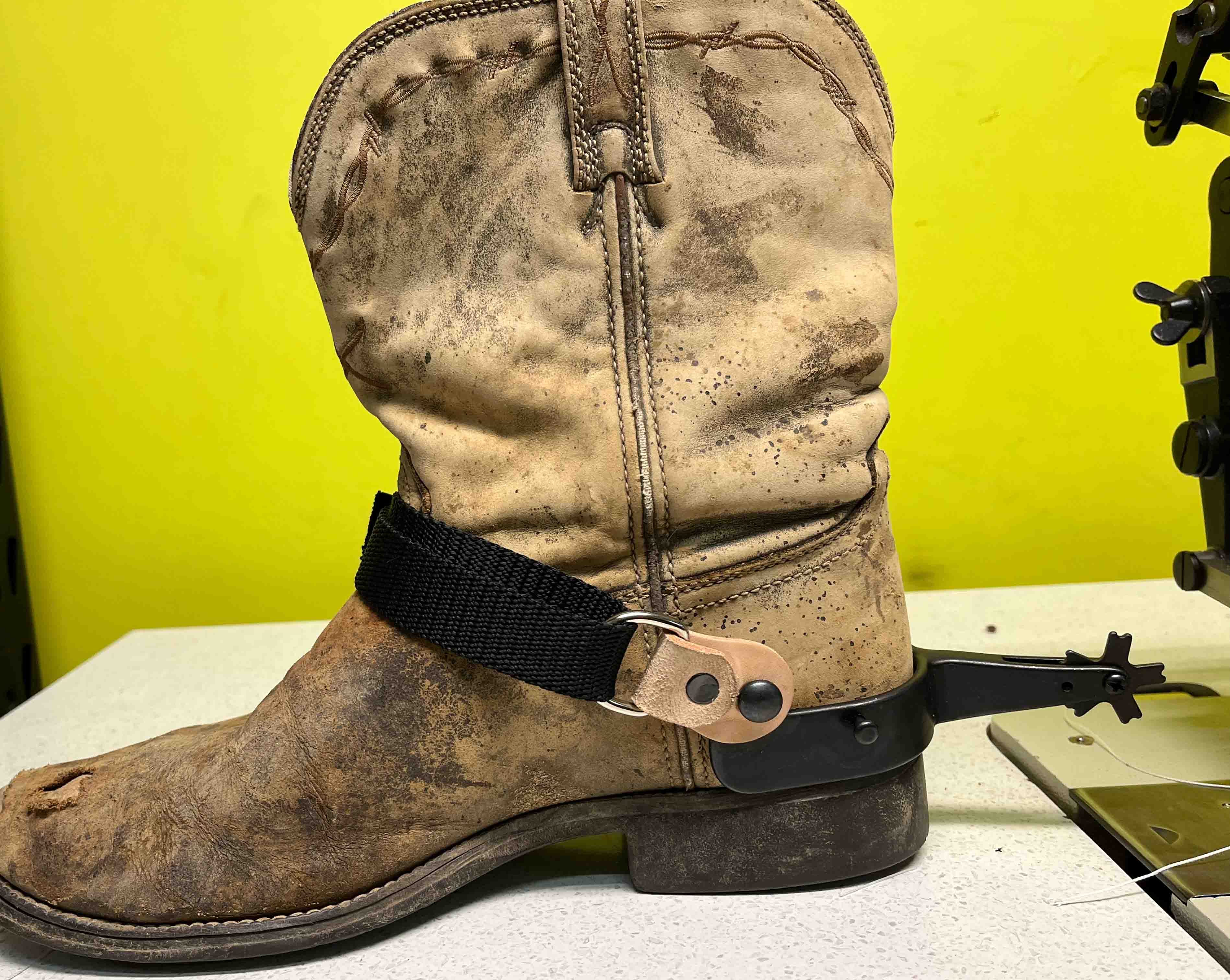 WDS Saddlery Bull | Bronc Riding Spur Straps